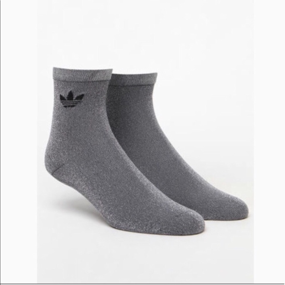 2 for $16 Adidas Sparkly Socks 😍 - Picture 2 of 5